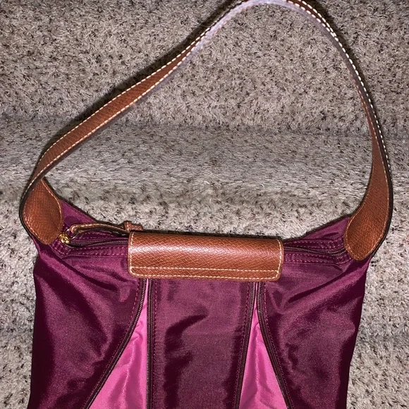 Longchamp Colorblock Expandable Le Pilage Bag - Picture 3 of 8